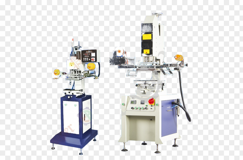 Machine Hot Stamping Printing Manufacturing PNG