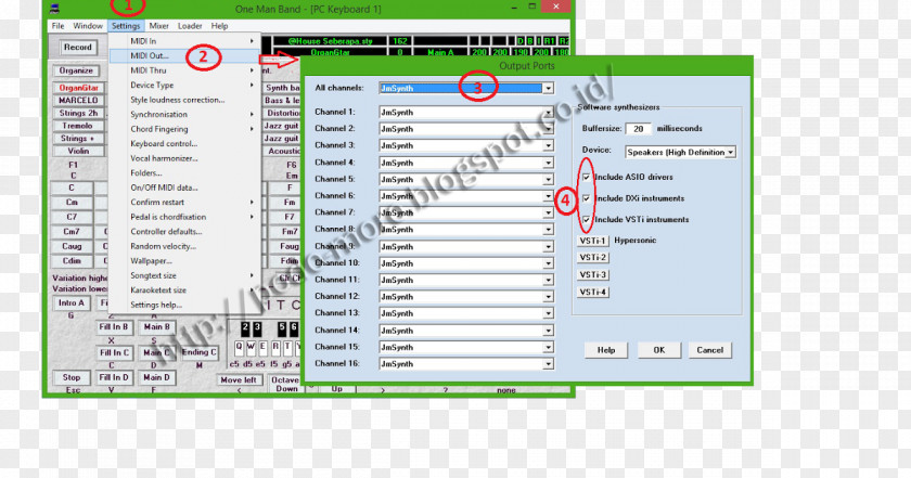 Minal Aidin SoundFont Computer Software MIDI Device Driver Virtual Keyboard PNG