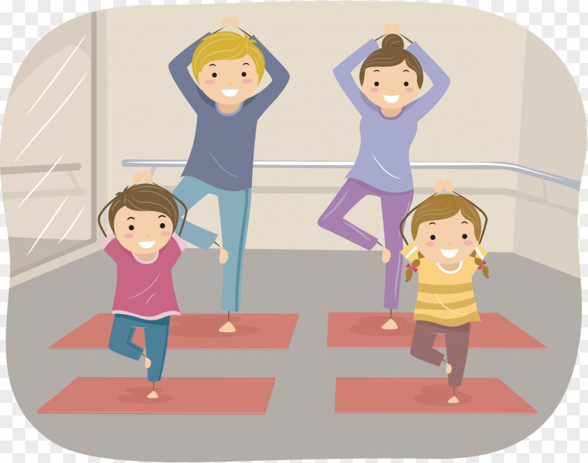Yoga Exercise Clip Art PNG