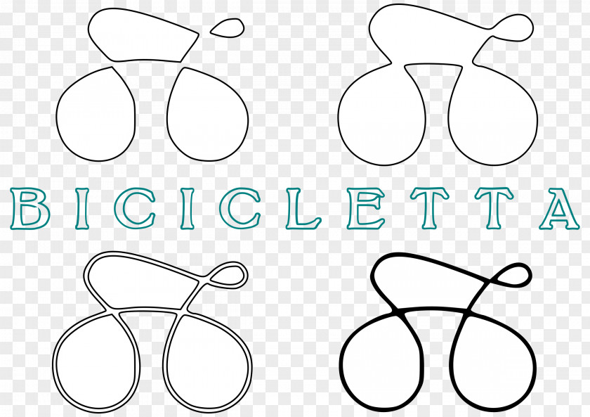 Bicicletta Stamp Clip Art Openclipart Drawing Bicycle Image PNG