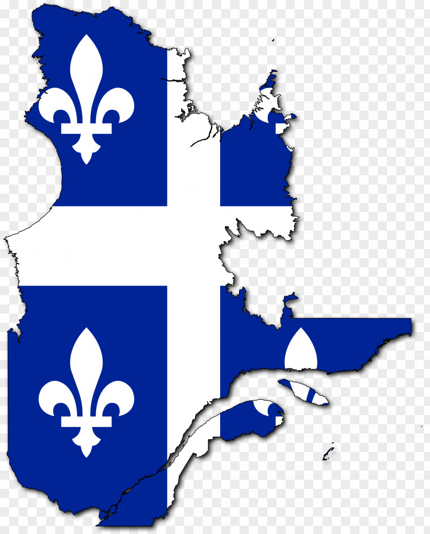 Canada Flag Of Quebec City Map PNG