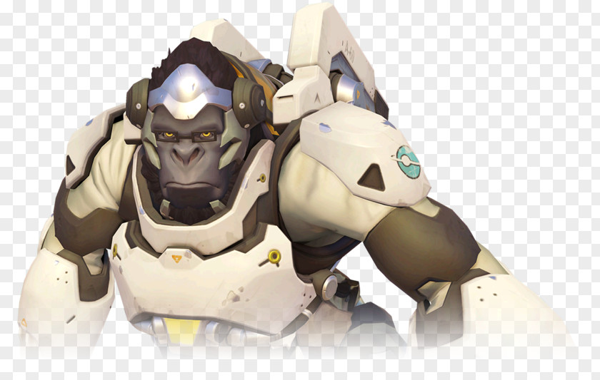 Characters Of Overwatch Winston Video Game PNG of game, others clipart PNG