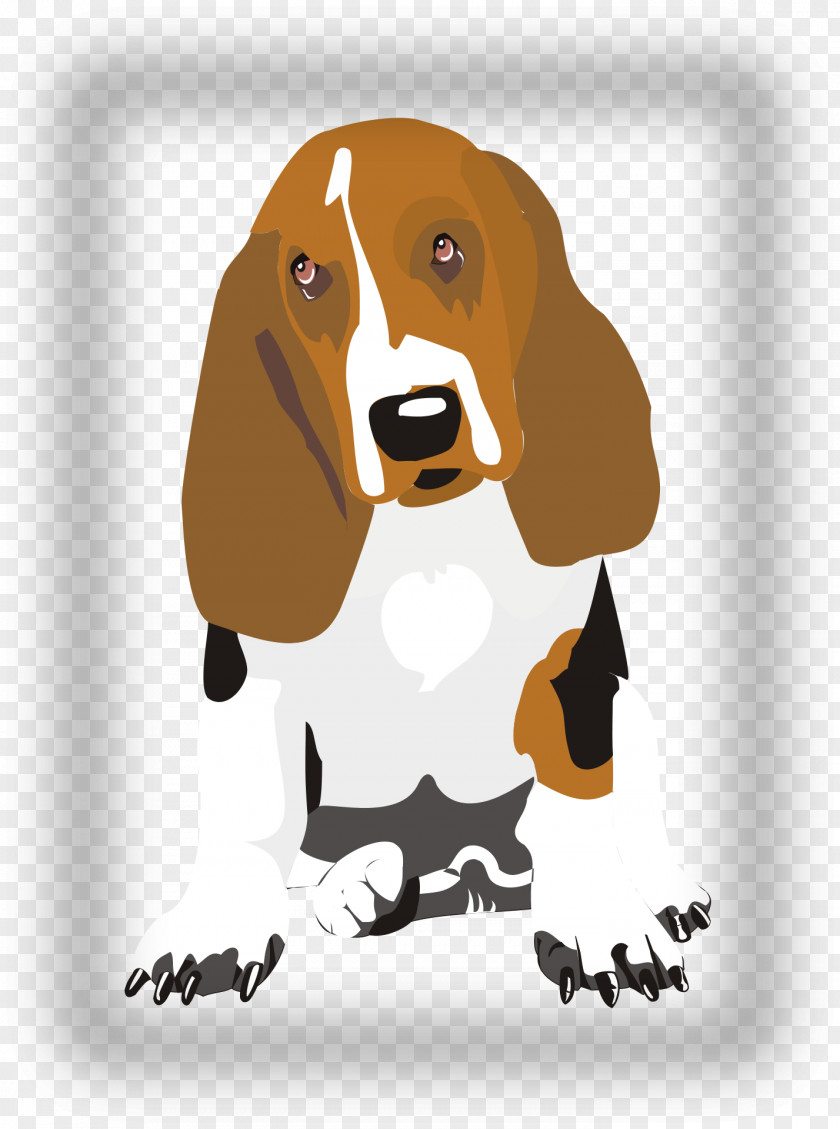 Dog Cartoon Basset Hound Beagle Dachshund Clip Art PNG