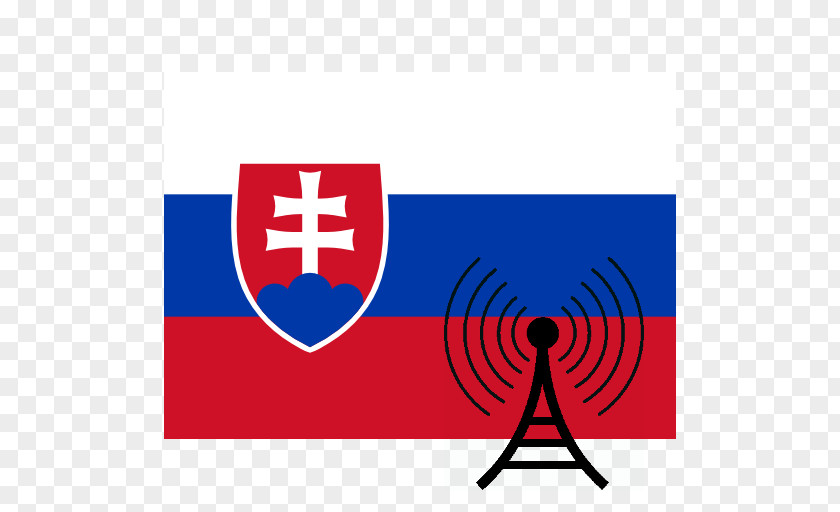 Flag Of Slovakia Stock Photography PNG