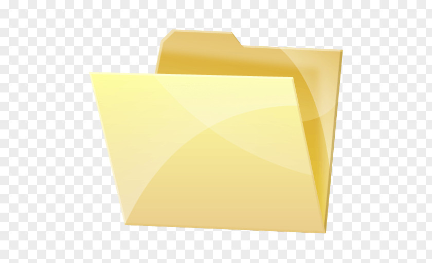 Folder Image Paper Yellow Angle Font PNG