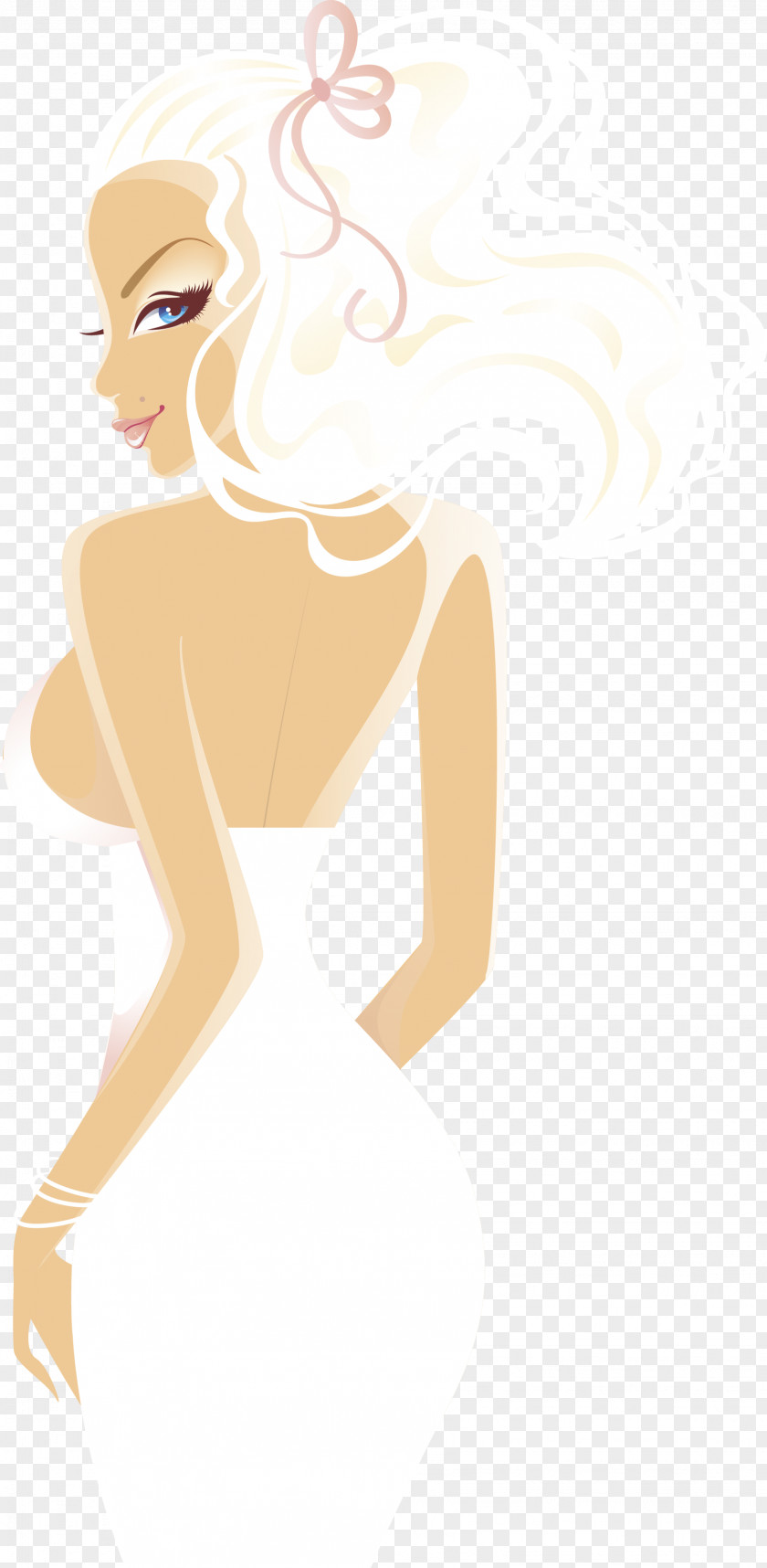 Haired Beauty Hair PNG