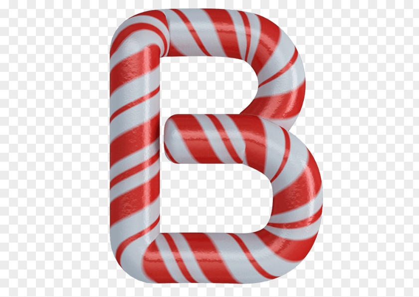 Typeface Polkagris Candy Cane Letter Font PNG