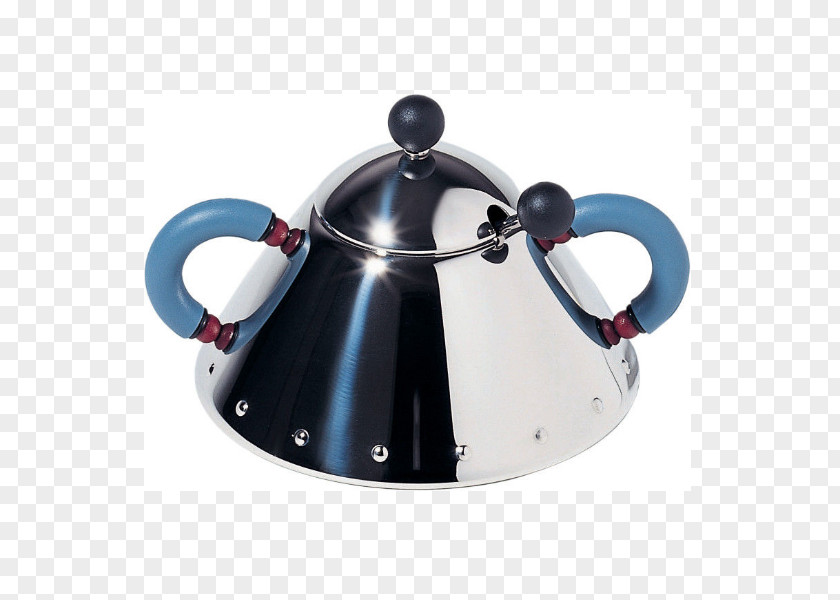 Design Alessi 9093 Kettle Sugar Bowl Architect PNG