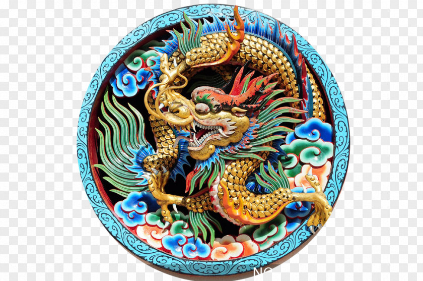 Dragons Carved With Chinese Characteristics China Dragon Art Wallpaper PNG