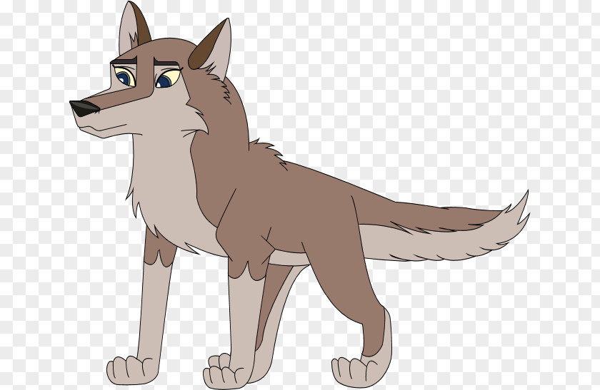 Draw Vector Dog Red Fox Wolf Cartoon Character PNG