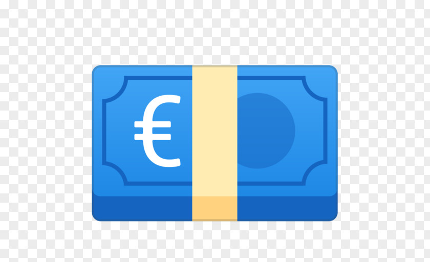 Rectangle Electric Blue Emoji Money PNG