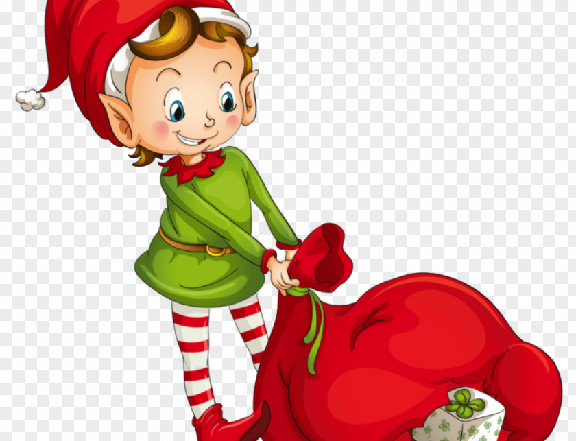 Santa Claus Christmas Elf Clip Art PNG