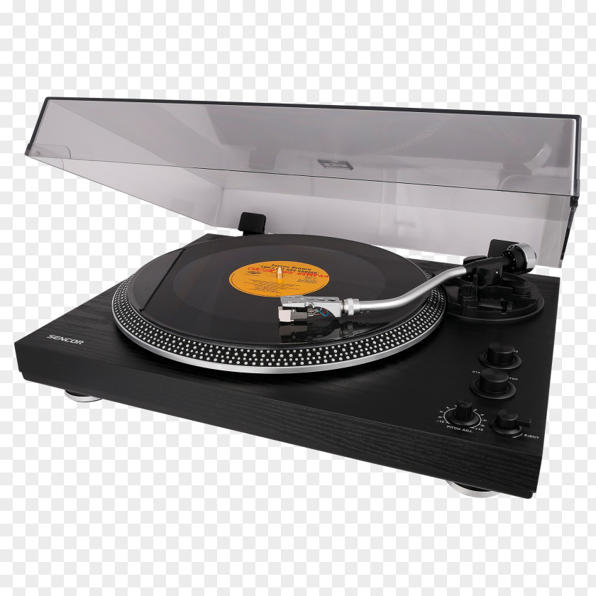 Turntable Gramophone Sencor Phonograph Record USB CD Player PNG