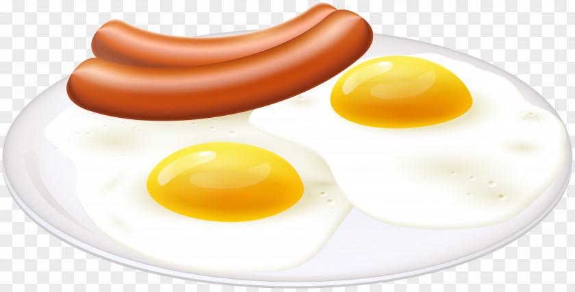 Breakfast Food Fried Egg Yolk Dish PNG