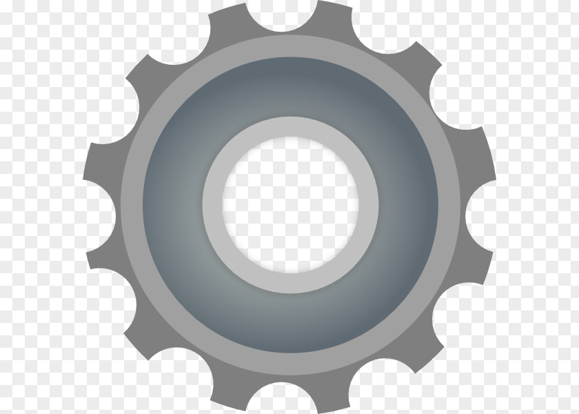 Cartoon Gear Clip Art PNG