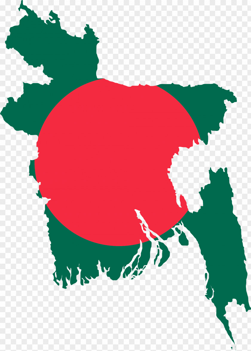 Country Flag Of Bangladesh Mapa Polityczna PNG