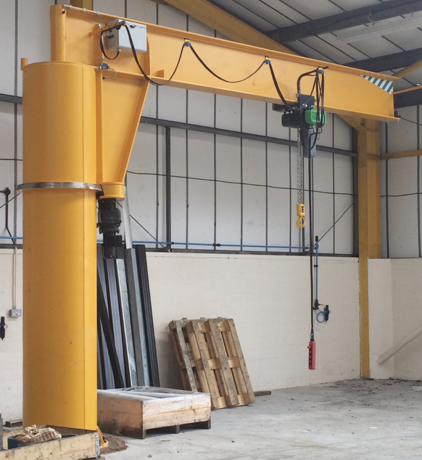 Crane Gantry Jib Hoist Manufacturing PNG