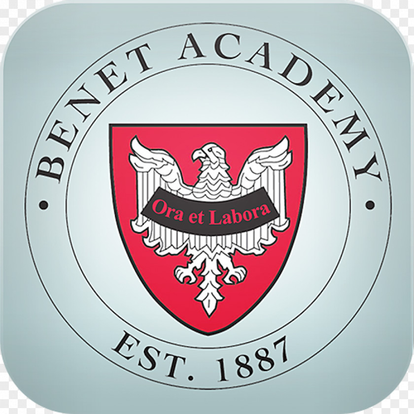 Design Logo Brand Benet Academy Font PNG