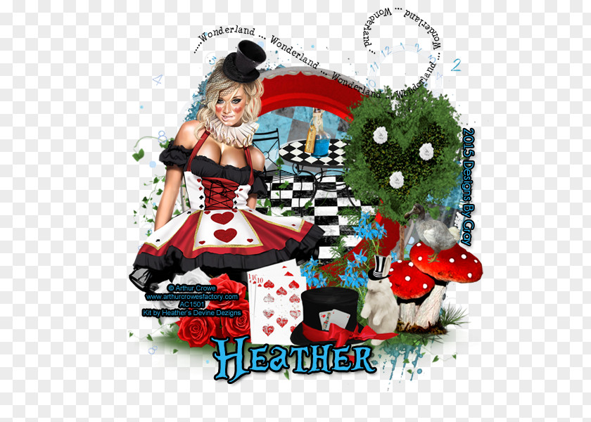 Queen Of Hearts Card Costume Christmas Ornament Illustration PNG