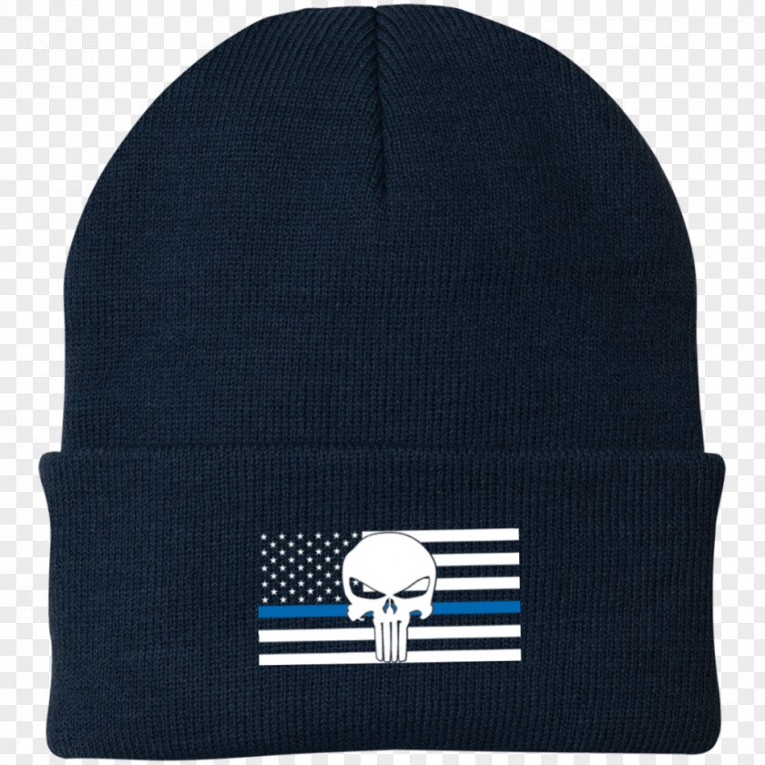 United States Thin Blue Line Beanie Police Law Enforcement PNG