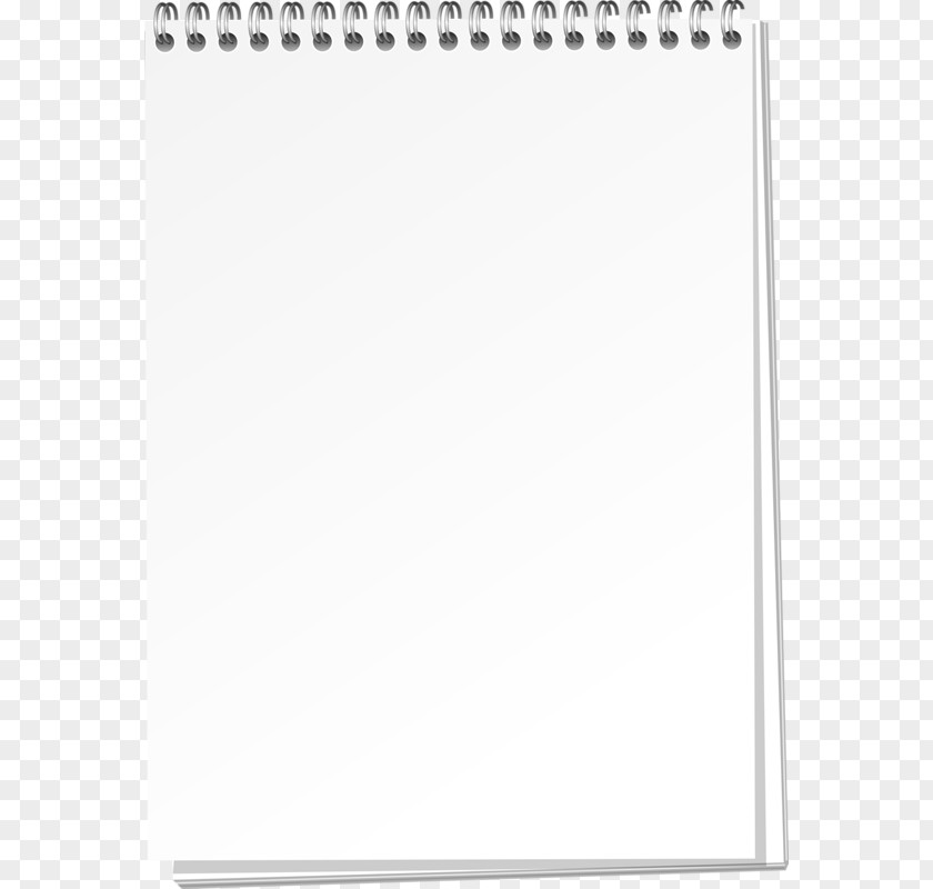 White Notepad Paper Notebook Computer File PNG
