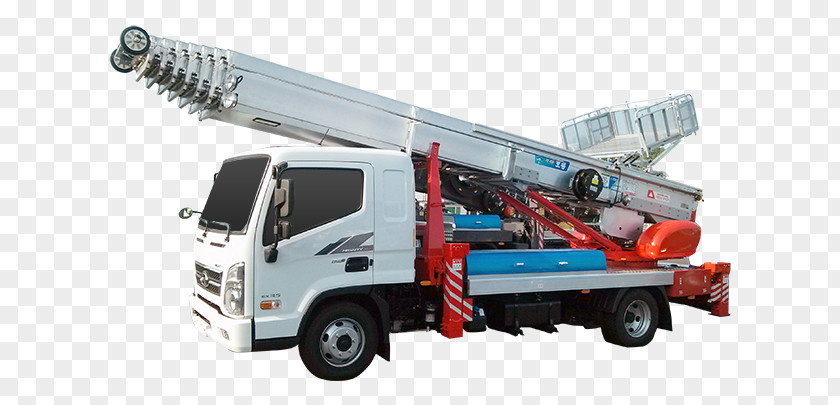 Car Commercial Vehicle Truck Crane Ladder PNG