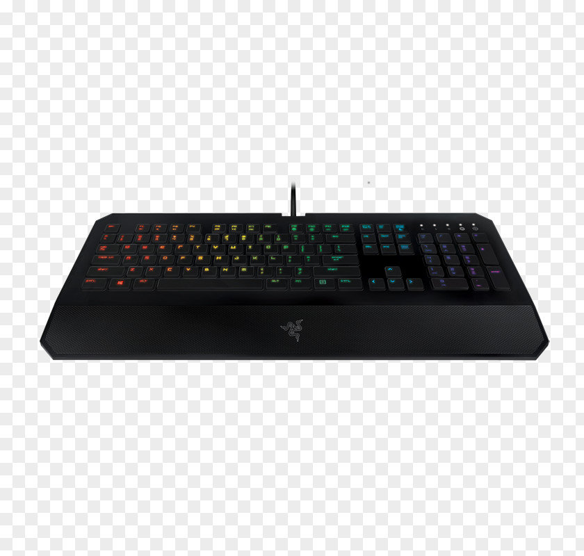 Computer Mouse Keyboard Razer DeathStalker Chroma Gaming Keypad PNG