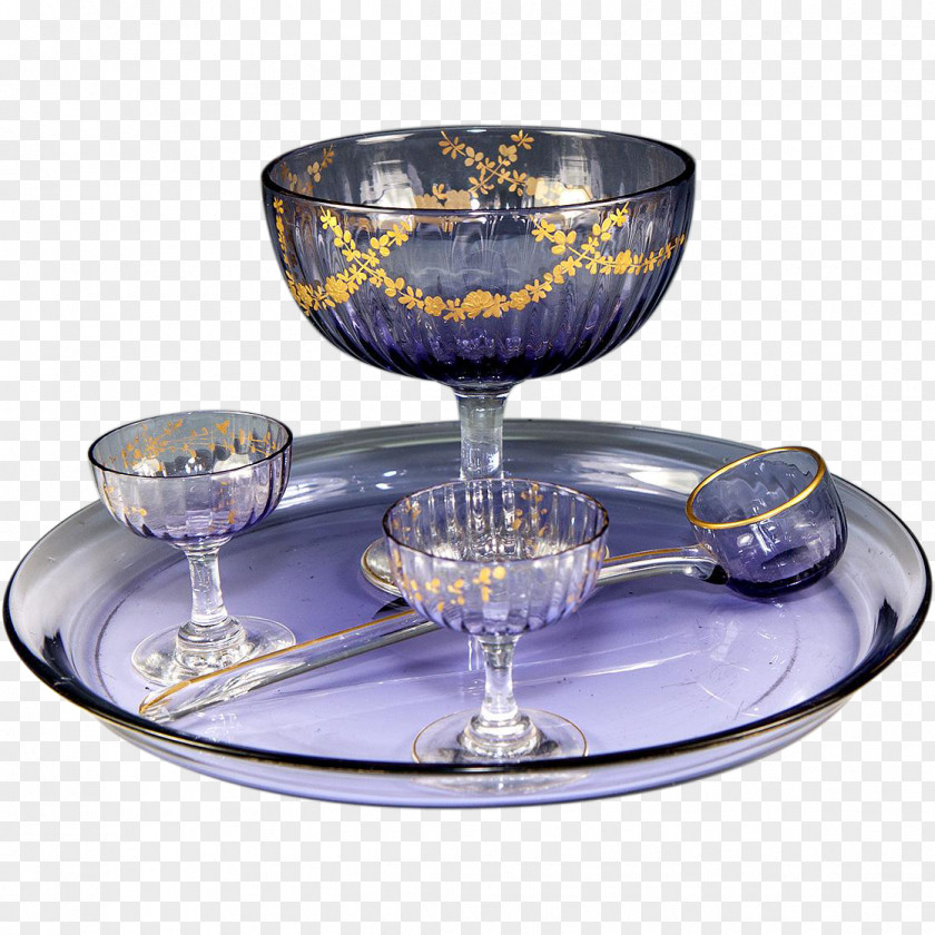 Dessert Table Glass Antique Punch Tableware Cup PNG