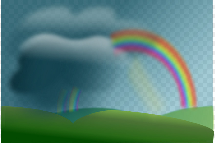 Images Of A Rainbow Clip Art PNG