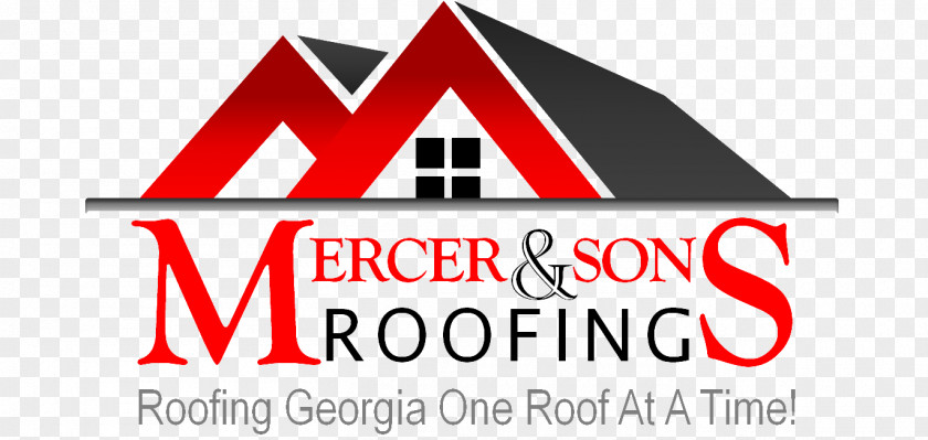 Roof Cleaning Logos Mercer And Sons Roofing Logo Design Brand PNG