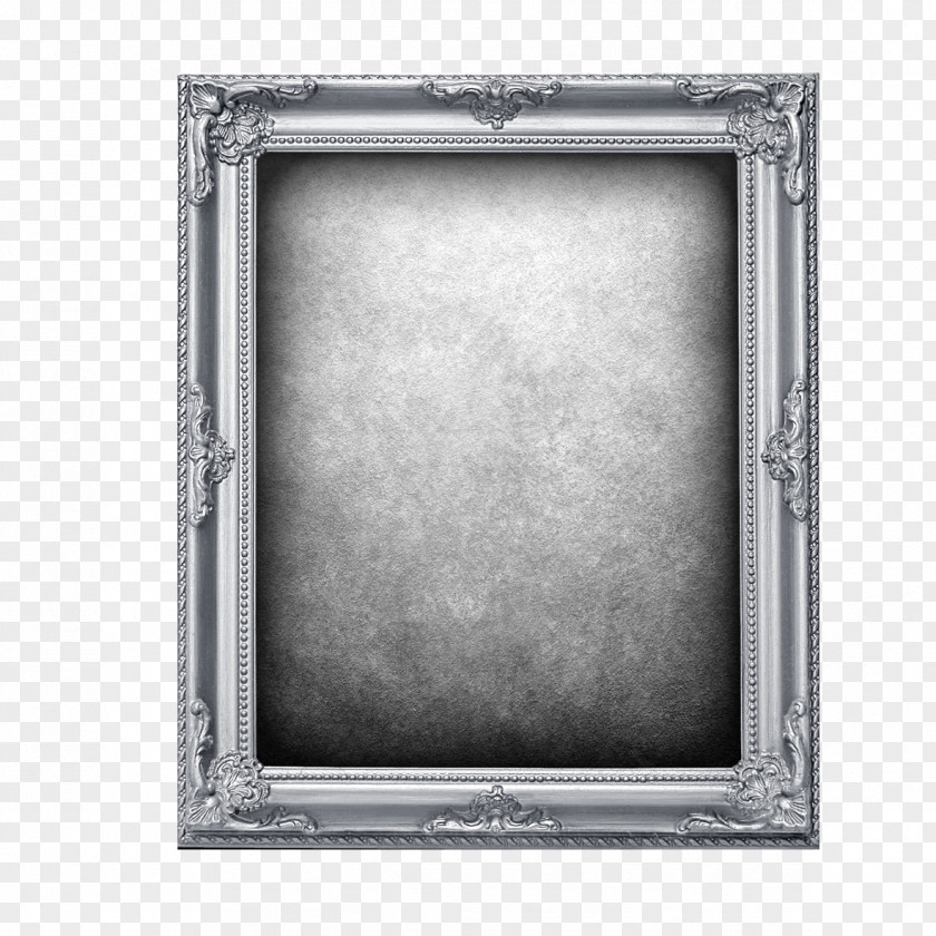 Silver Frame Picture Digital Photo Photography PNG
