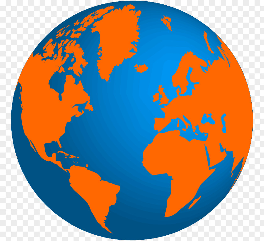 Te Cliparts United States Globe World Map PNG