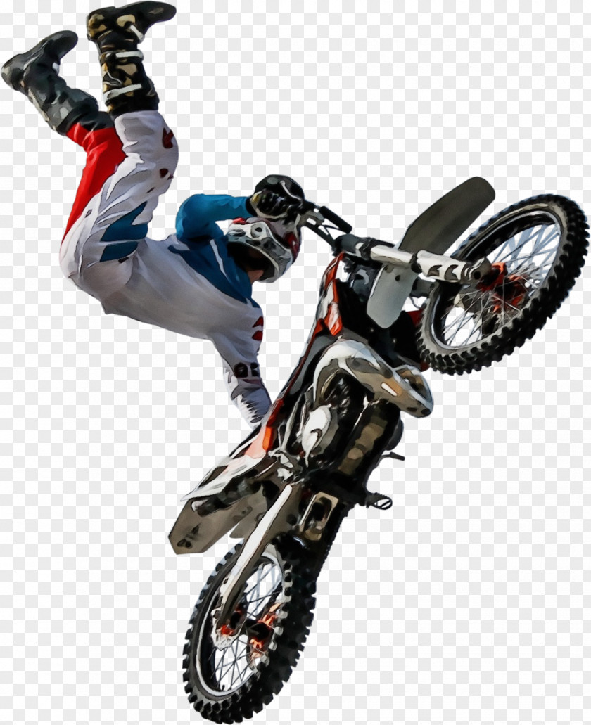 Wheel Bicycle Motocross Bike Cartoon PNG