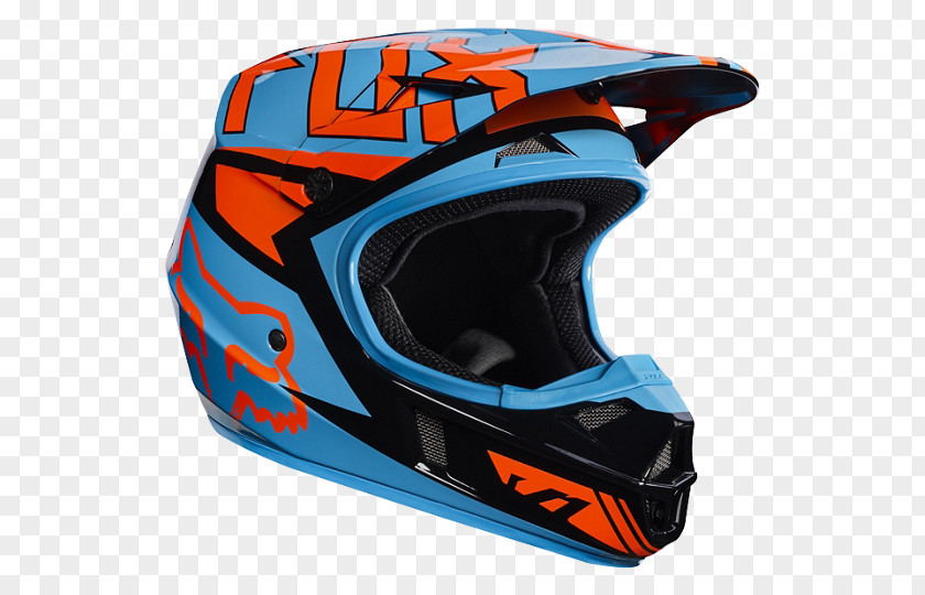 Bicycle Fox Racing Helmet Motocross Enduro PNG
