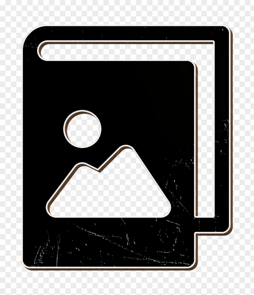 Blackandwhite Logo Album Icon Camera Image PNG