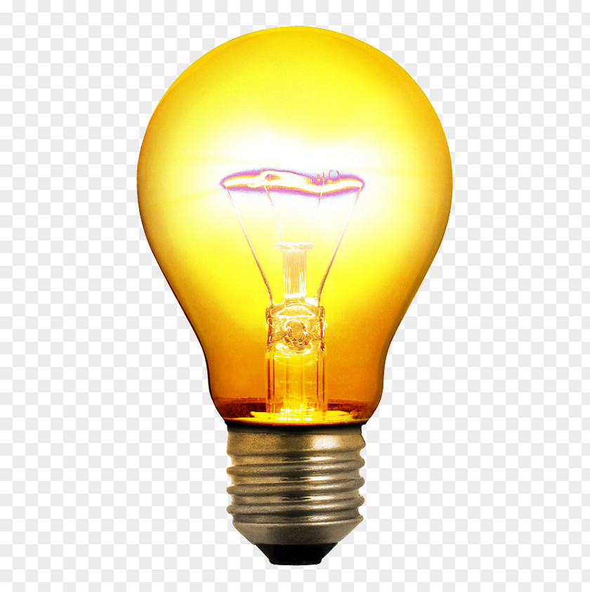 Blinking Incandescent Light Bulb LED Lamp Electric PNG
