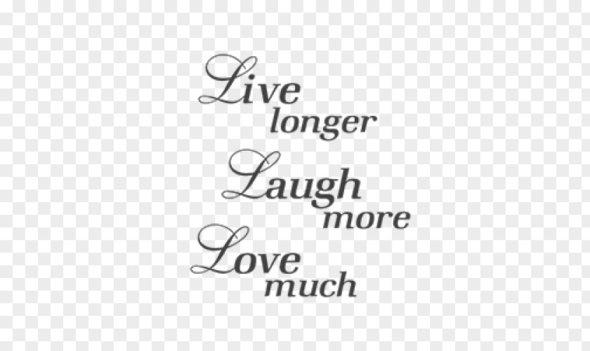 Live Laugh Love Paper Chanel Logo White Font PNG