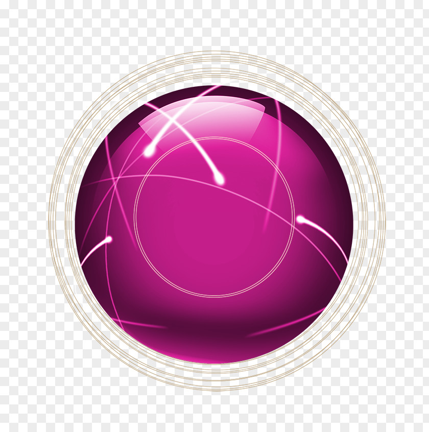 Purple Crystal Button Quartz Download PNG
