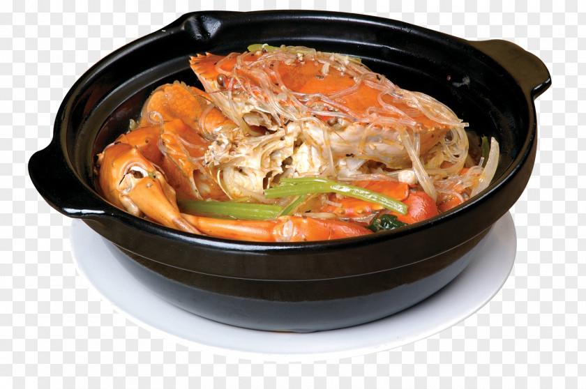 Thai Fans Crab Pot Korean Cuisine Chinese Seafood PNG