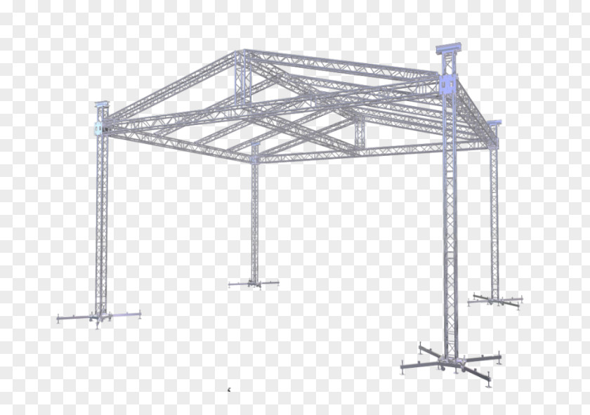 Truss Aluminium Timber Roof Triangle PNG