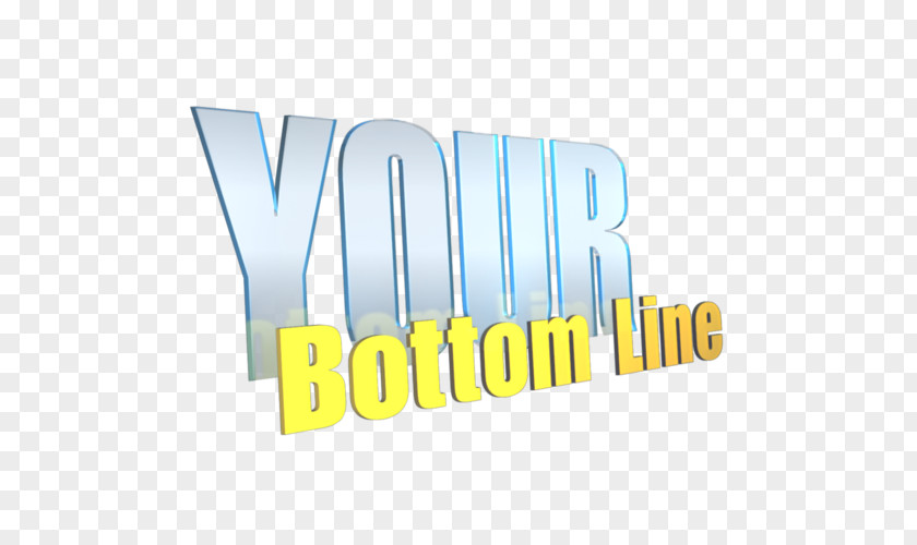 BOTTOM LINE Logo Crime Brand Font PNG