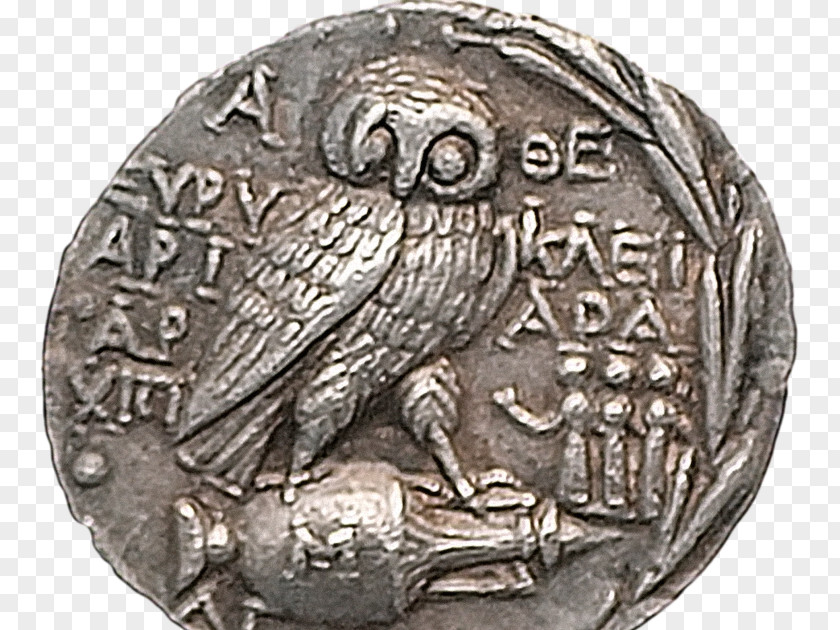 Coin Classical Athens Ancient Greek Coinage Athena Greece PNG