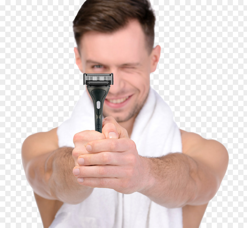 Gillette Razor Shaving Man Mach3 Electric Toothbrush PNG
