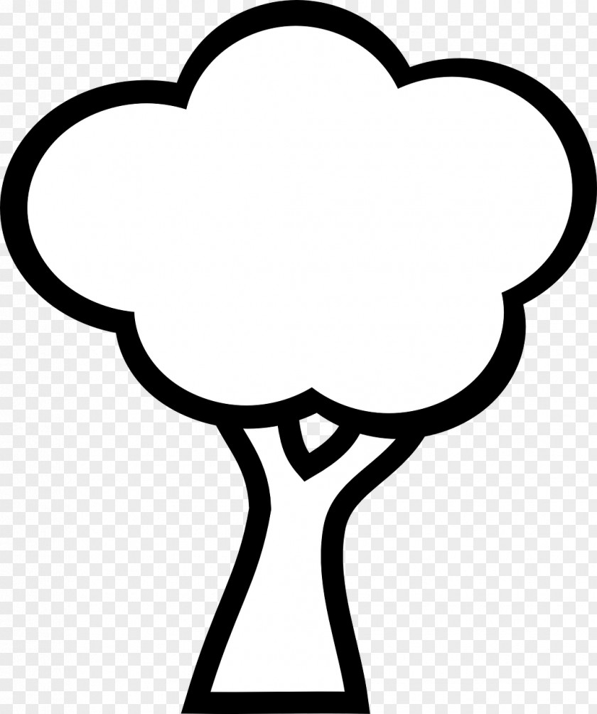 Hand Drawn Simple Plant Drawing Tree Clip Art PNG