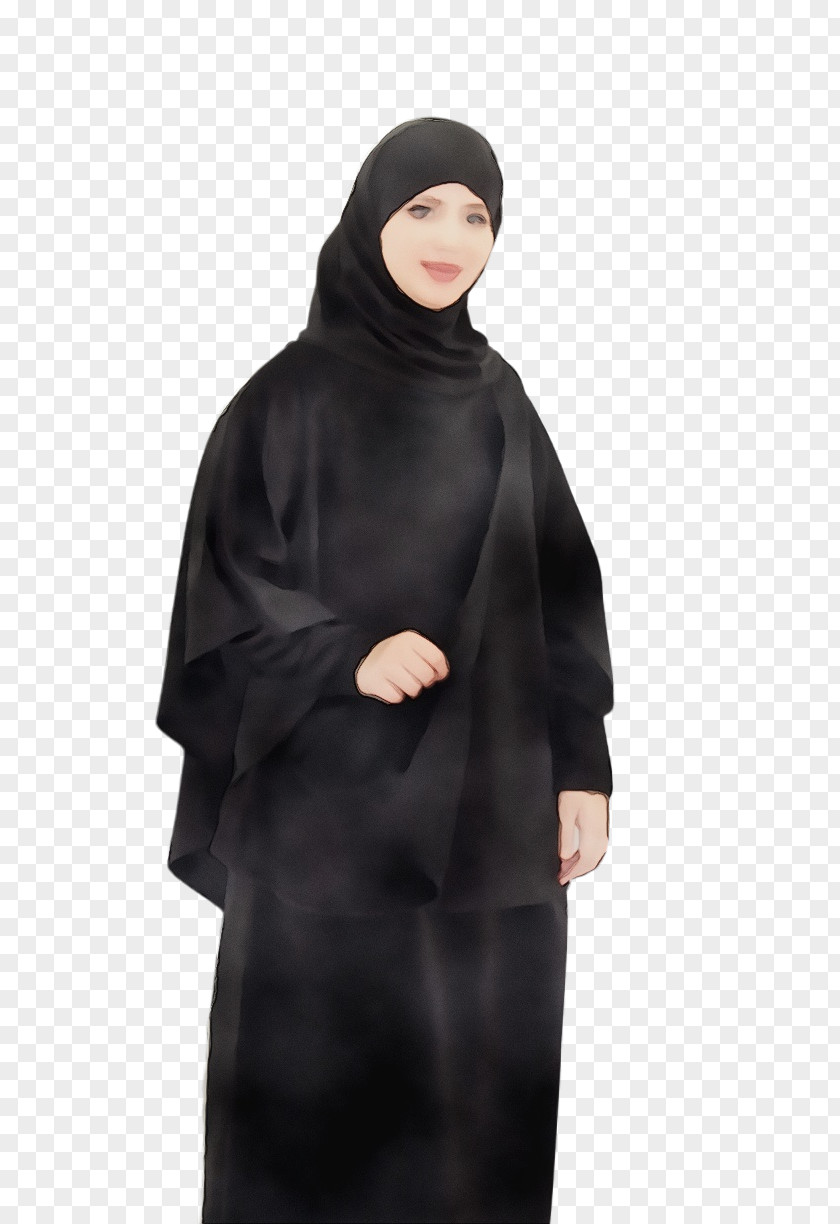 Hijab Cloak Abaya Dress Coat PNG