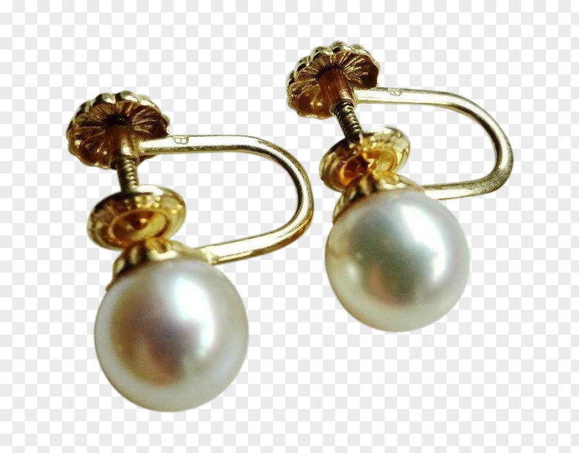 Jewellery Pearl Earring Body PNG