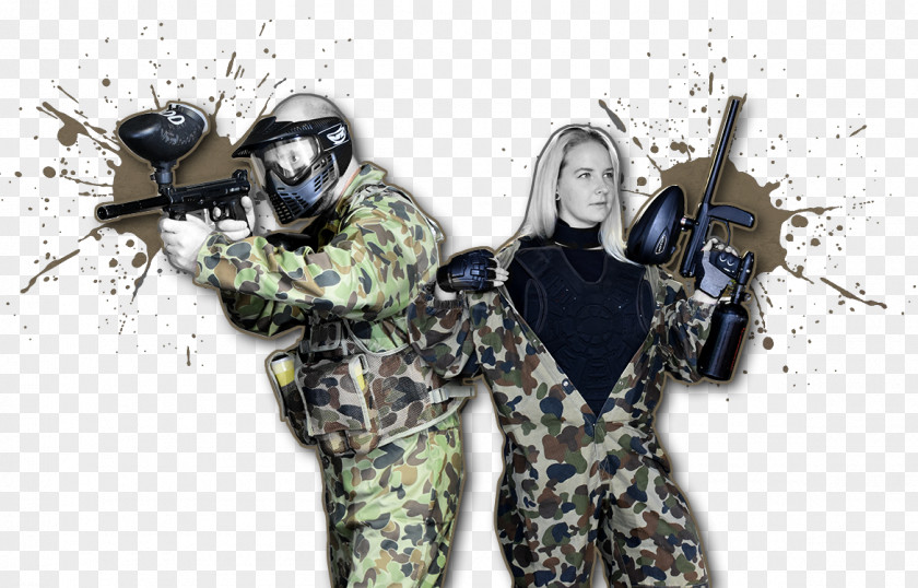 Paintball Shooting Sport Military Soldier Equipment PNG