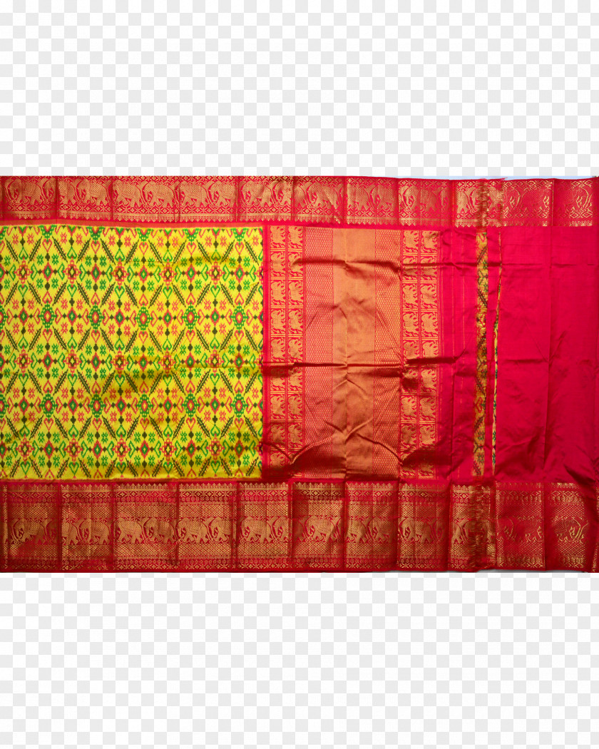 Saree Border Rectangle Patchwork Pattern Place Mats RED.M PNG