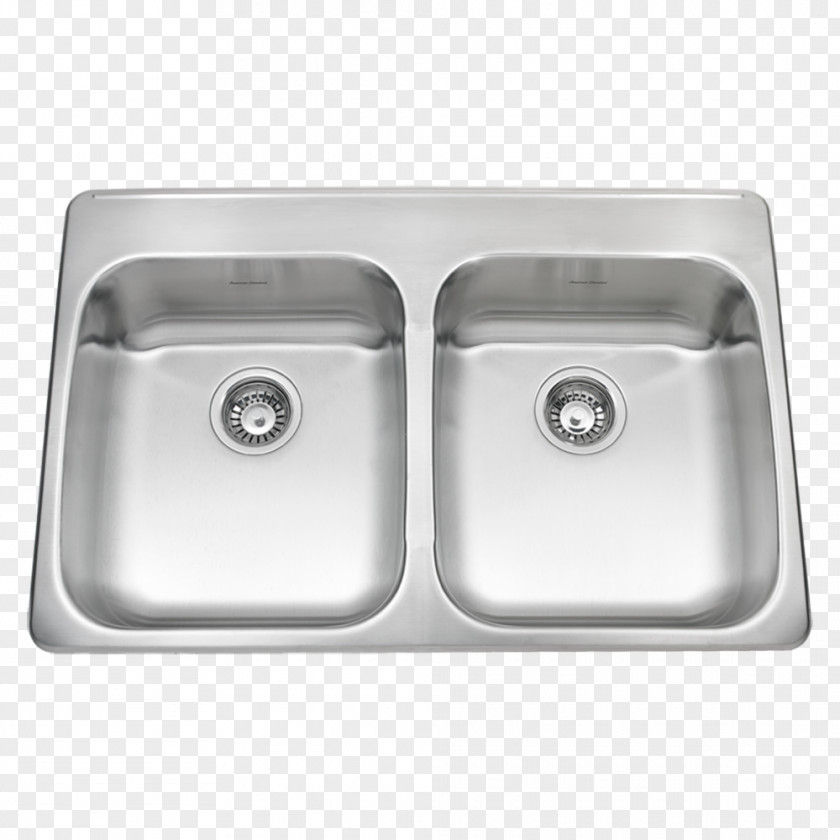 Sink Kitchen Stainless Steel Drain PNG