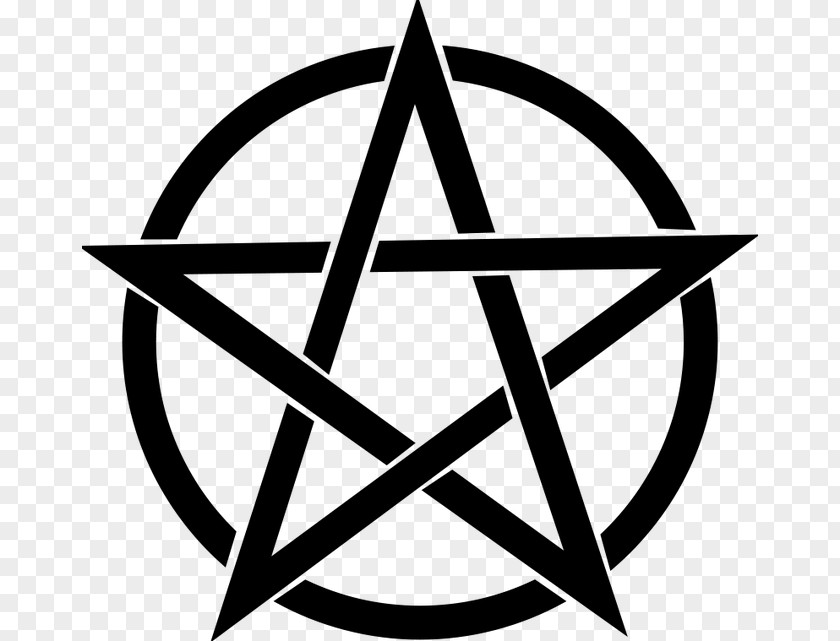 Chinese Knot Blessing Word Pentagram Pentacle Wicca Clip Art PNG